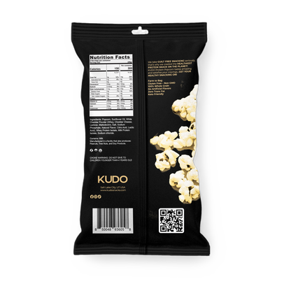 Kudo White Cheddar Protein Popcorn, 2oz