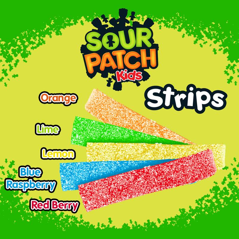 Sour Patch Kids Flavor Strips, 3.5oz