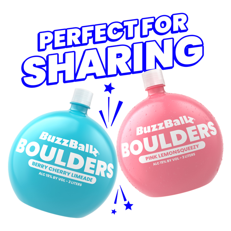 BuzzBallz Boulders Berry Cherry Limeade 3L Bottle