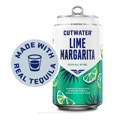 Cutwater Tequila Lime Margarita 4pk 12oz Cans 12.5% ABV