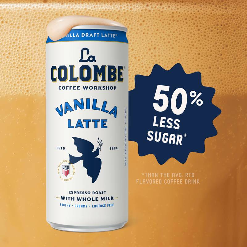 La Colombe Vanilla Draft Latte 11oz Can
