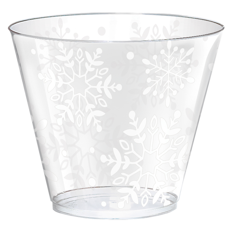 Amscan Snowflake Tumbler 40 ct