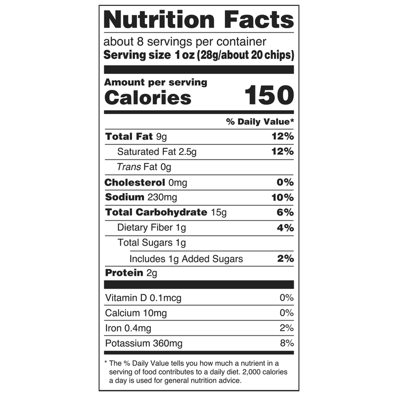 Utz Potato Chips Salt & Vinegar 7.75oz