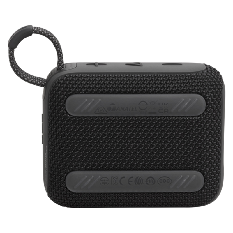 JBL Go 4 Black Portable Bluetooth Speaker