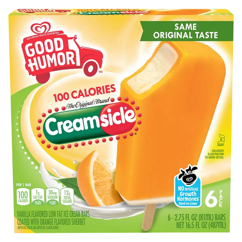 Good Humor Original Orange Creamsicle Bars