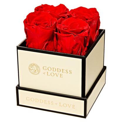 極美品★God of Roses★ゴットオブローゼス★タンクトップ★ドレープ★ Goddess of Love Preserved Roses 4ct - Goddess of Love – BevMo!