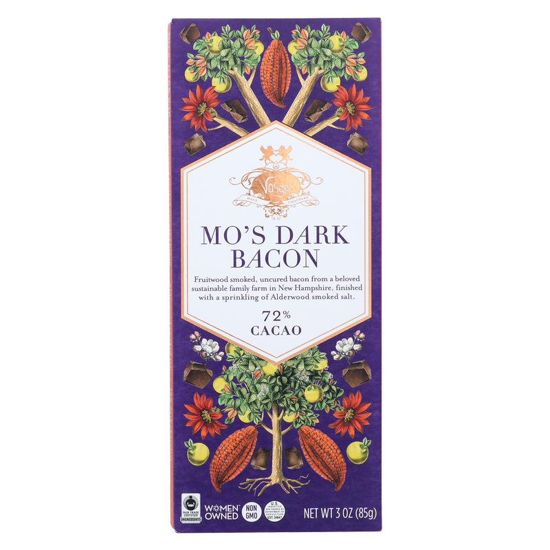 Mo's Dark Chocolate Bacon Bar 3oz