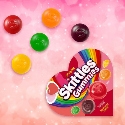Skittles Original Gummies Heart Gift Box, 5.8oz