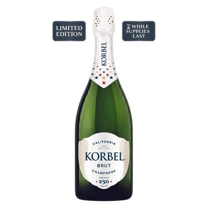 Korbel Brut California Champagne Sparkling Wine 750ml