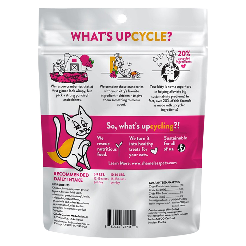 Shameless Pets Cat Treats Cran You Say Chicken