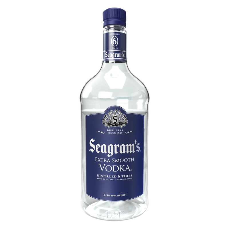 Seagram Vodka 1.75L (80 proof) PET