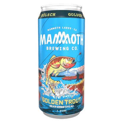 Mammoth Brewing Co. Golden Trout Kolsch (4PKC 16 OZ)