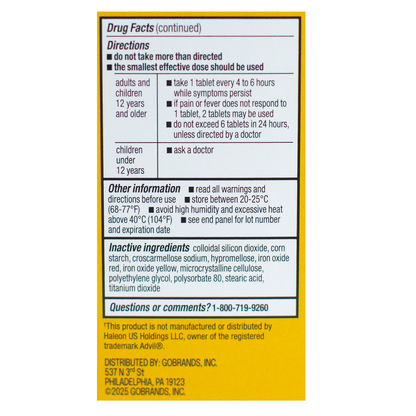 Goodnow Pain Relief Ibuprofen 200 MG - 100 tablets