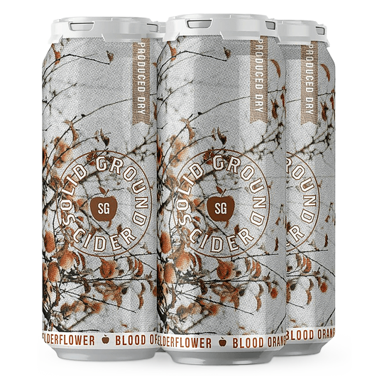 Solid Ground Brewing Rotating Hard Cider (4PKC 16 OZ)