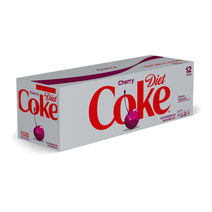 Diet Coke Cherry 12pk 12oz Can