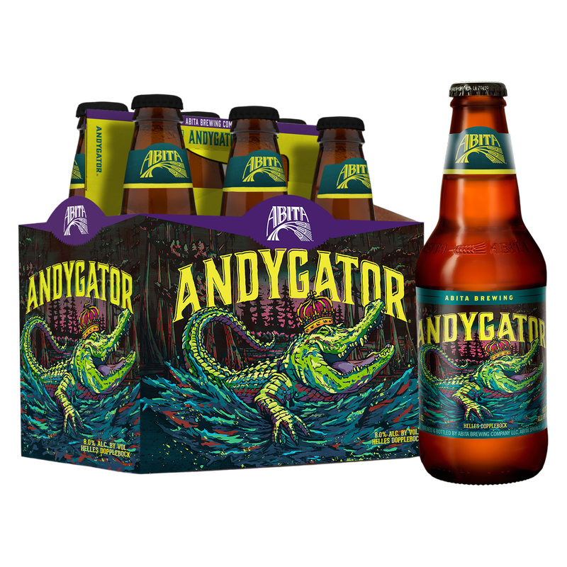 Abita Andygator Helles Doppelbock 6pk 12oz Btl