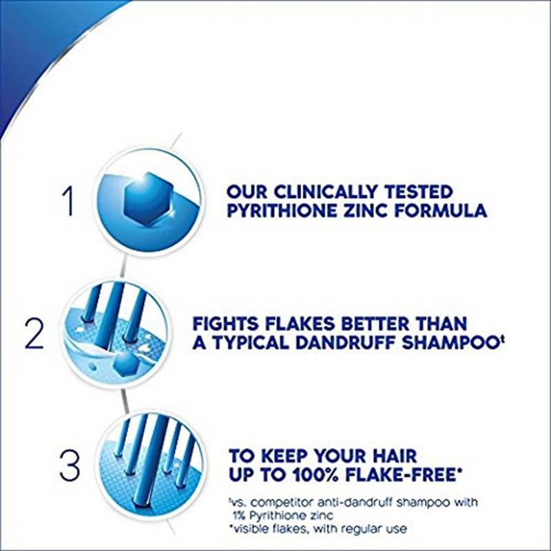Head & Shoulders Classic Clean Daily-Use Anti-Dandruff Paraben Free Shampoo, Trial Size 3 Fl Oz
