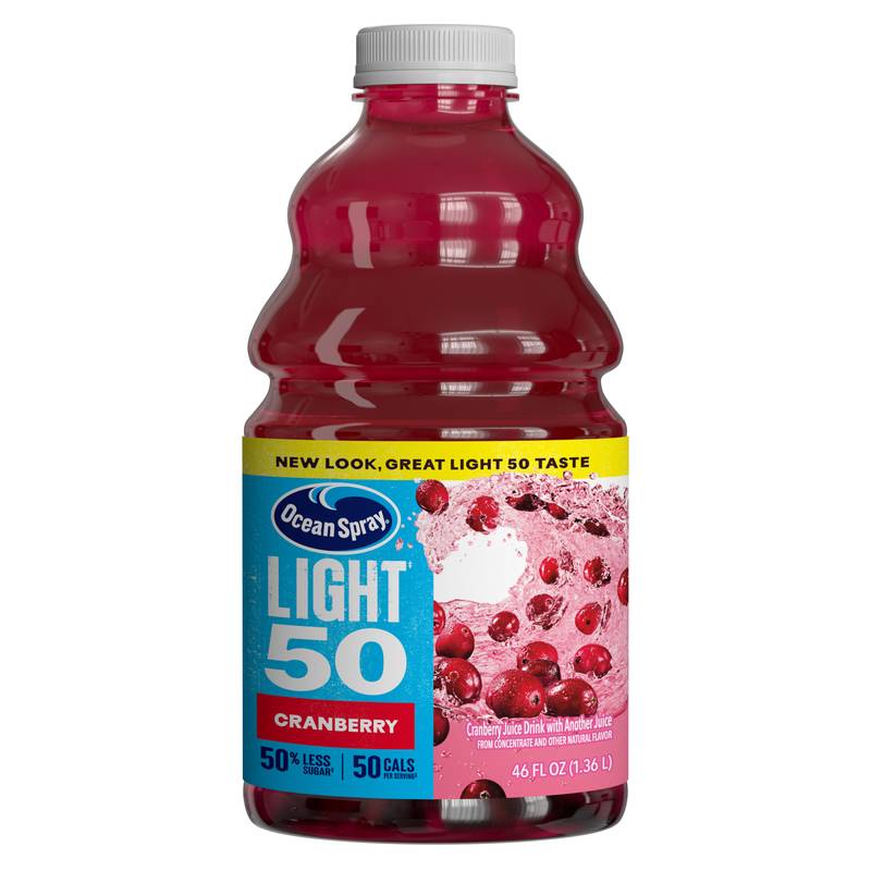Ocean Spray Light Cranberry Cocktail 46oz Btl