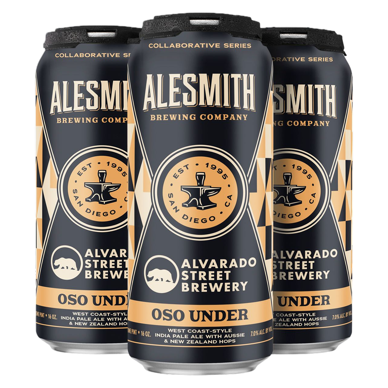 Alesmith/Alvarado Street Collaboration Oso Under IPA 4pk 16oz