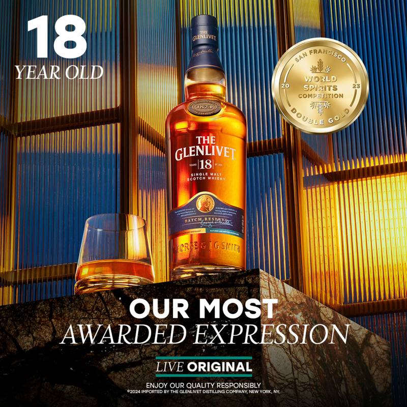 Glenlivet 18 Yr 750ml (80 Proof) - Glenlivet – BevMo!