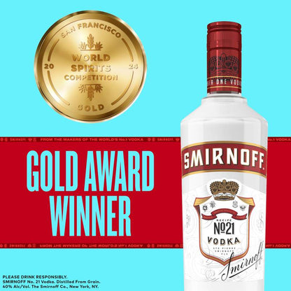 Smirnoff Vodka 1.75L (80 Proof)