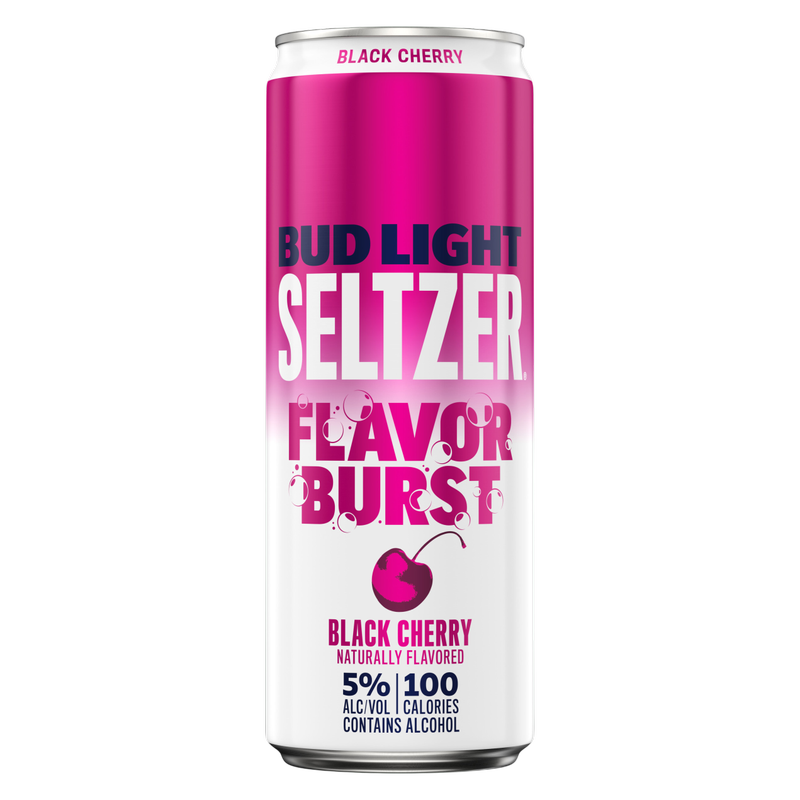 Bud Light Black Cherry Hard Seltzer 12oz Single Can 5% ABV