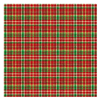The Gift Wrap Company Woodlands Plaid Gift Wrap