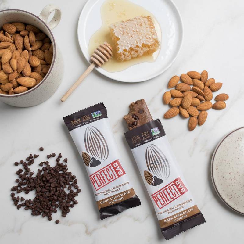 Perfect Bar Dark Chocolate Almond Organic Protein Bar 2.2oz