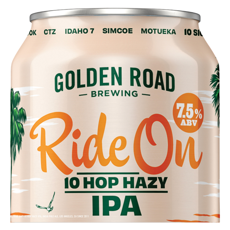 Golden Road Brewing Ride On IPA 6pk 12oz Can - Golden Road – BevMo!