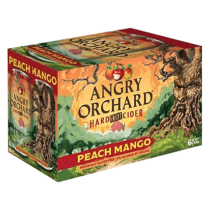 Angry Orchard Peach Mango Hard Cider (6PKC 12 OZ)