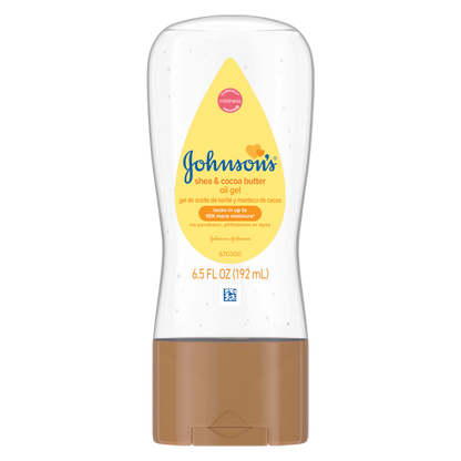 Johnson's Baby Shea and Cocoa Butter Oil Gel 6.5oz