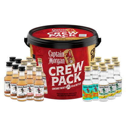 Captain Morgan Party Bucket 20pk 50ml