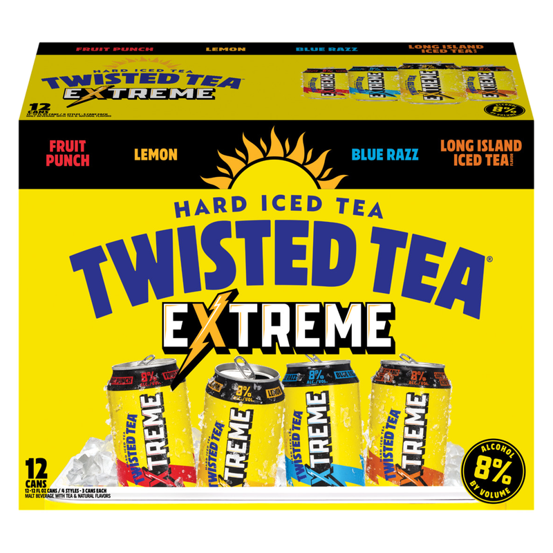 Twisted Tea Extreme Variety Pack 12pk 12oz Can