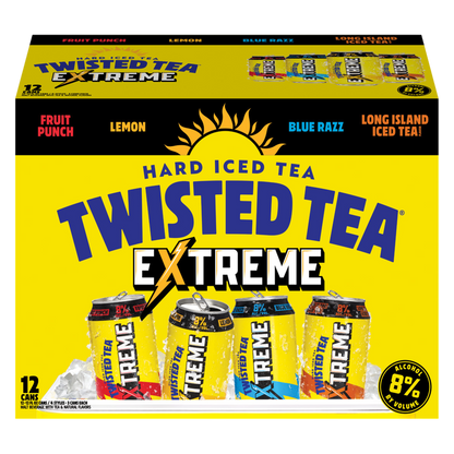 Twisted Tea Extreme Variety Pack 12pk 12oz Can