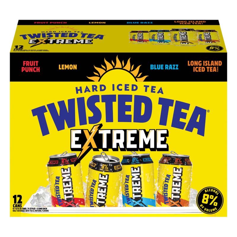 Twisted Tea Extreme Variety Pack 12pk 12oz Can - Twisted Tea – BevMo!