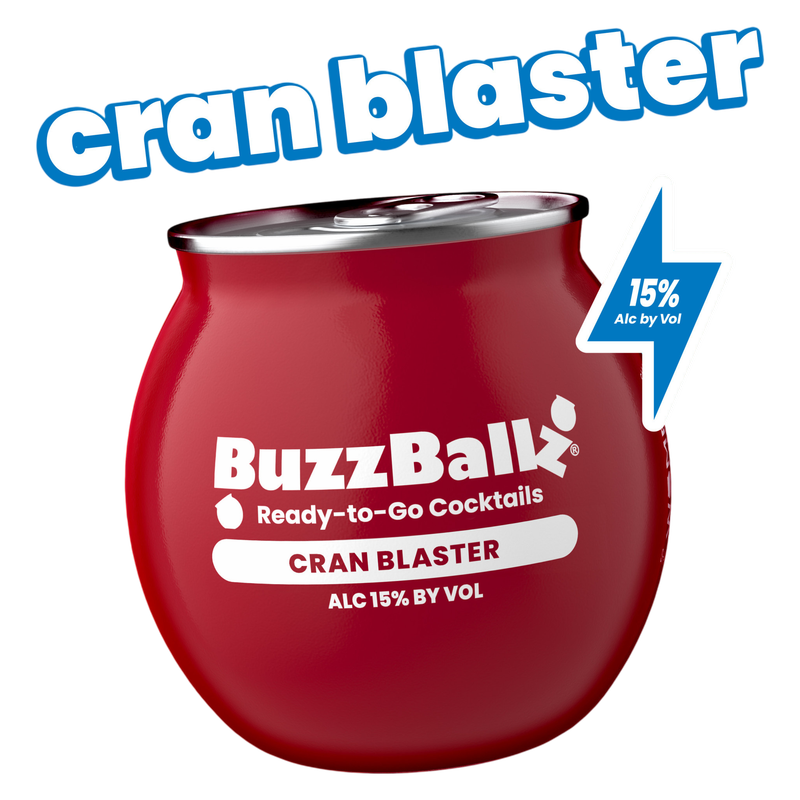 Buzzballz Chillers Cranberry 187ml 15% ABV