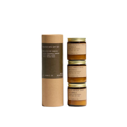 Greatest Hits 3pc Mini Candle Gift Set