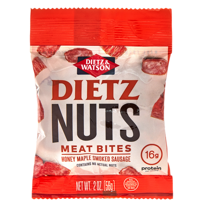 Dietz Nuts Honey Maple Smoked Sausage Bites2oz