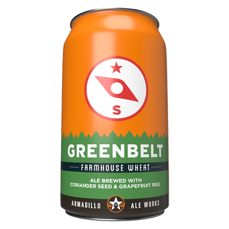 Armadillo Greenbelt Farmhouse Wheat 6pk 12oz Can 5.2% ABV