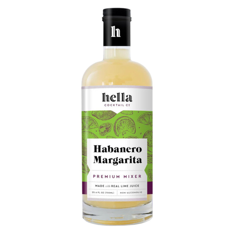 Hella Cocktail Co. Habenero Margarita Mix 750ml Bottle
