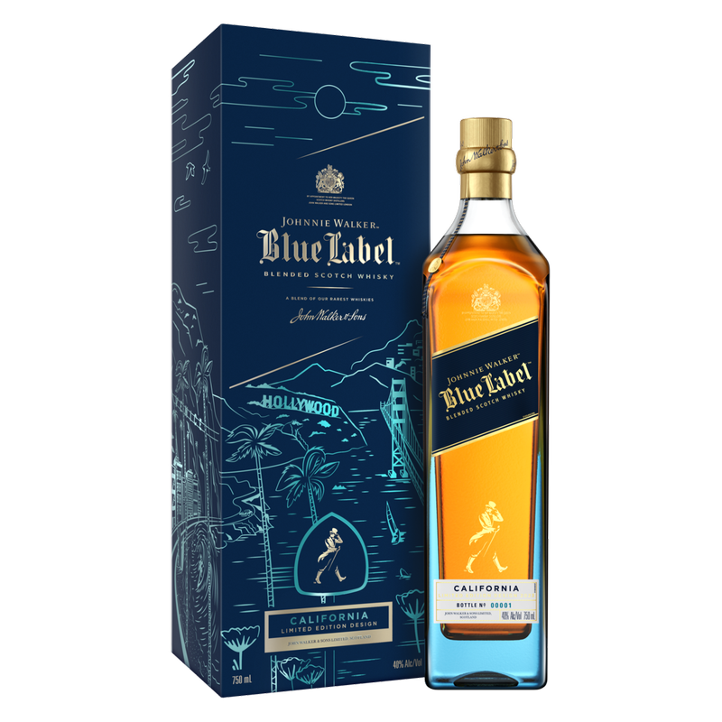 Johnnie Walker Blue Label Blended Scotch Whisky City Series 750ml