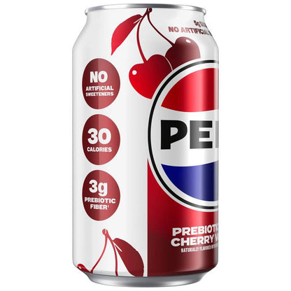 Pepsi Prebiotic Cola Cherry Vanilla 12oz Can