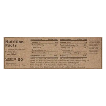 Vital Farms Organic Pasture Raised Extra Large Eggs - 12ct