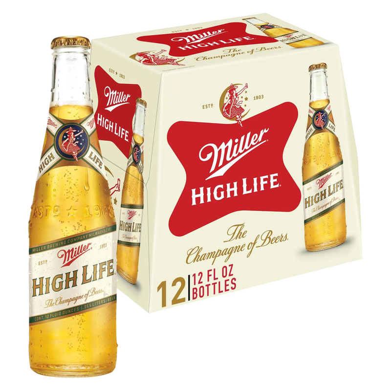 Miller High Life 12pk 12oz Btl 4.6% ABV
