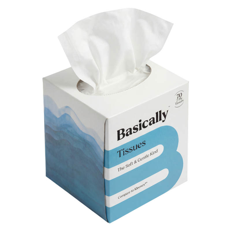 Basically Soft Facial Tissue - 70ct
