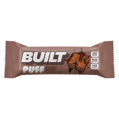 BUILT Puff Brownie Batter Protein Bar, 1.41 oz