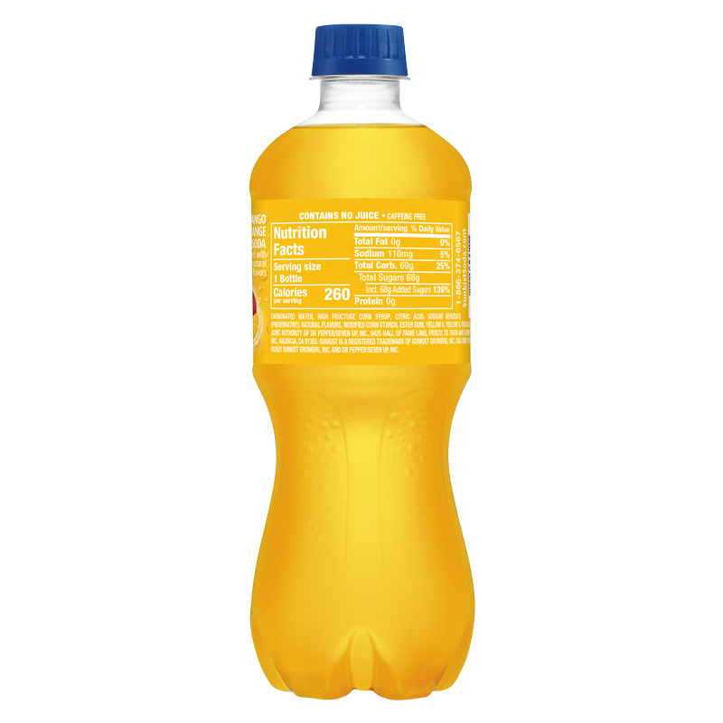 Sunkist Orange Mango 20oz