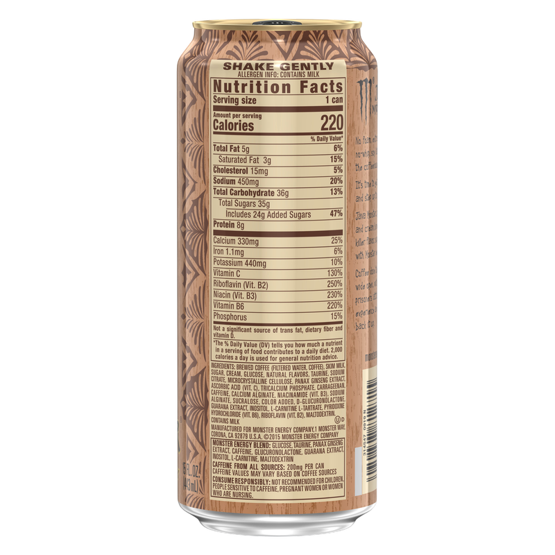 Monster Energy Java Loca Moca 15oz Can