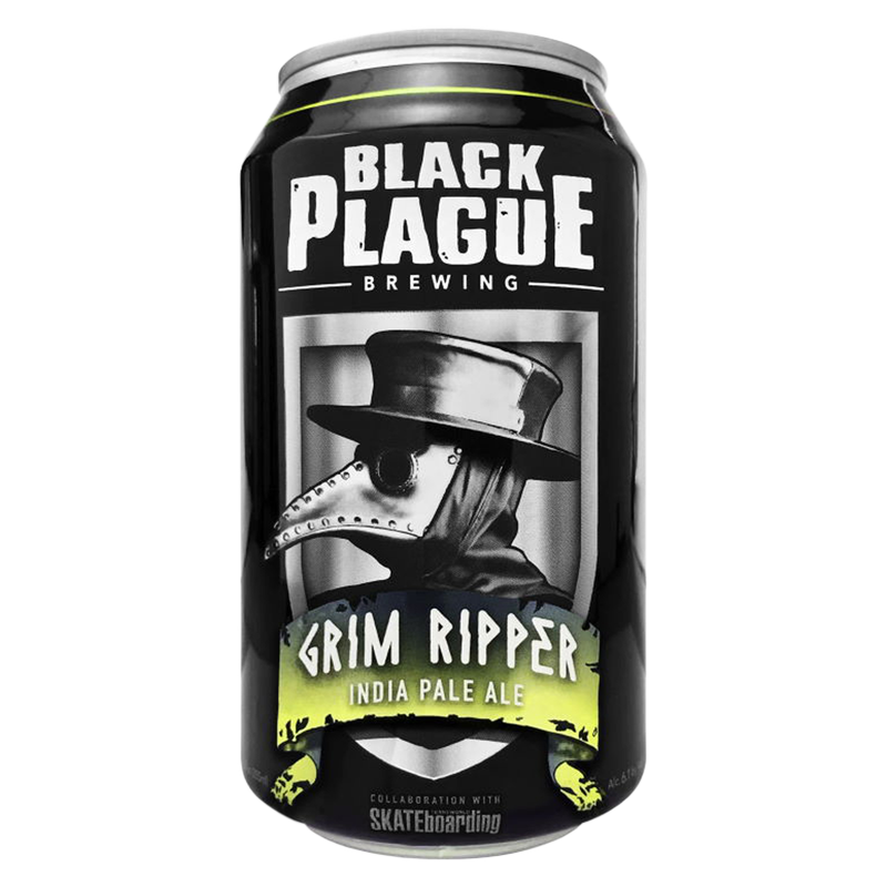 Black Plague Brewing Grim Ripper IPA (6PKC 12 OZ) - Black Plague – BevMo!