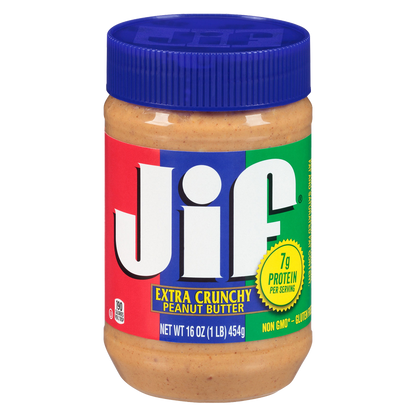 JIF Extra Crunchy Peanut Butter 16oz